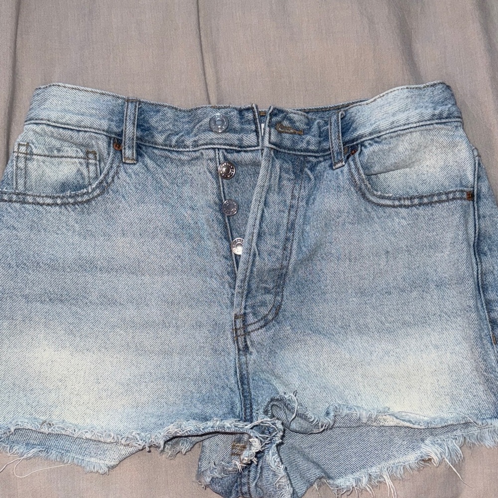 PacSun Light Blue Jean Shorts